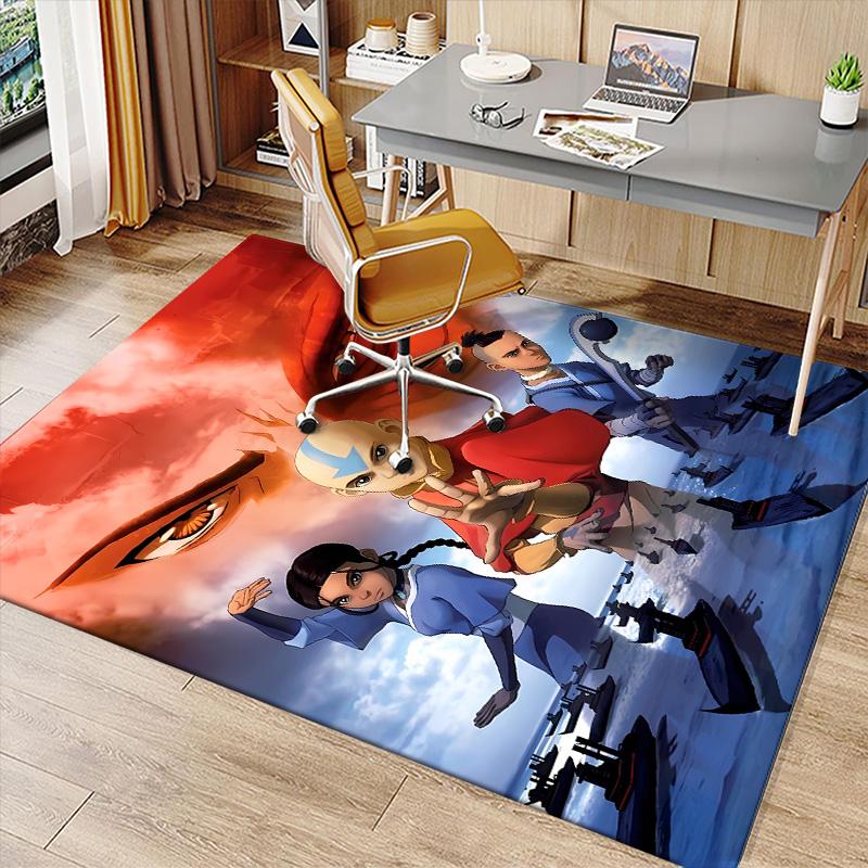 Avatar The Last Airbender1 Printed Absorbent Washable Carpet, Non-Slip Bathroom Mats, Kitchen Rugs, Yoga Mat,Living Room Entrance, Camping Picnic Rugs