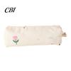 Girls Pencil Case Cute Floral Case, Mini Cotton Pouch for Pens Pencils Erasers, Lightweight Zipper Storage Bag Students, Kawaii Stationery Organizer