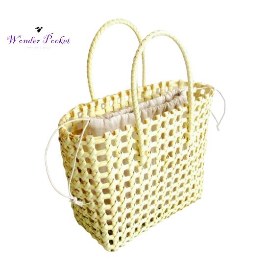 

Полезная женская сумочка с отверстиями для хранения Компактная ручная ажурная пляжная сумка