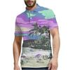 2026 Men's Polo Shirt Hawaiian Beach Casual Men's Short Sleeve