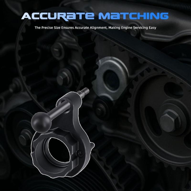 Camshaft Timing Belt Alignment Kit with Locking Fixtures, Steel Components and Carry Case for 1.9 1.6 2 Liter Common Rail Service Work