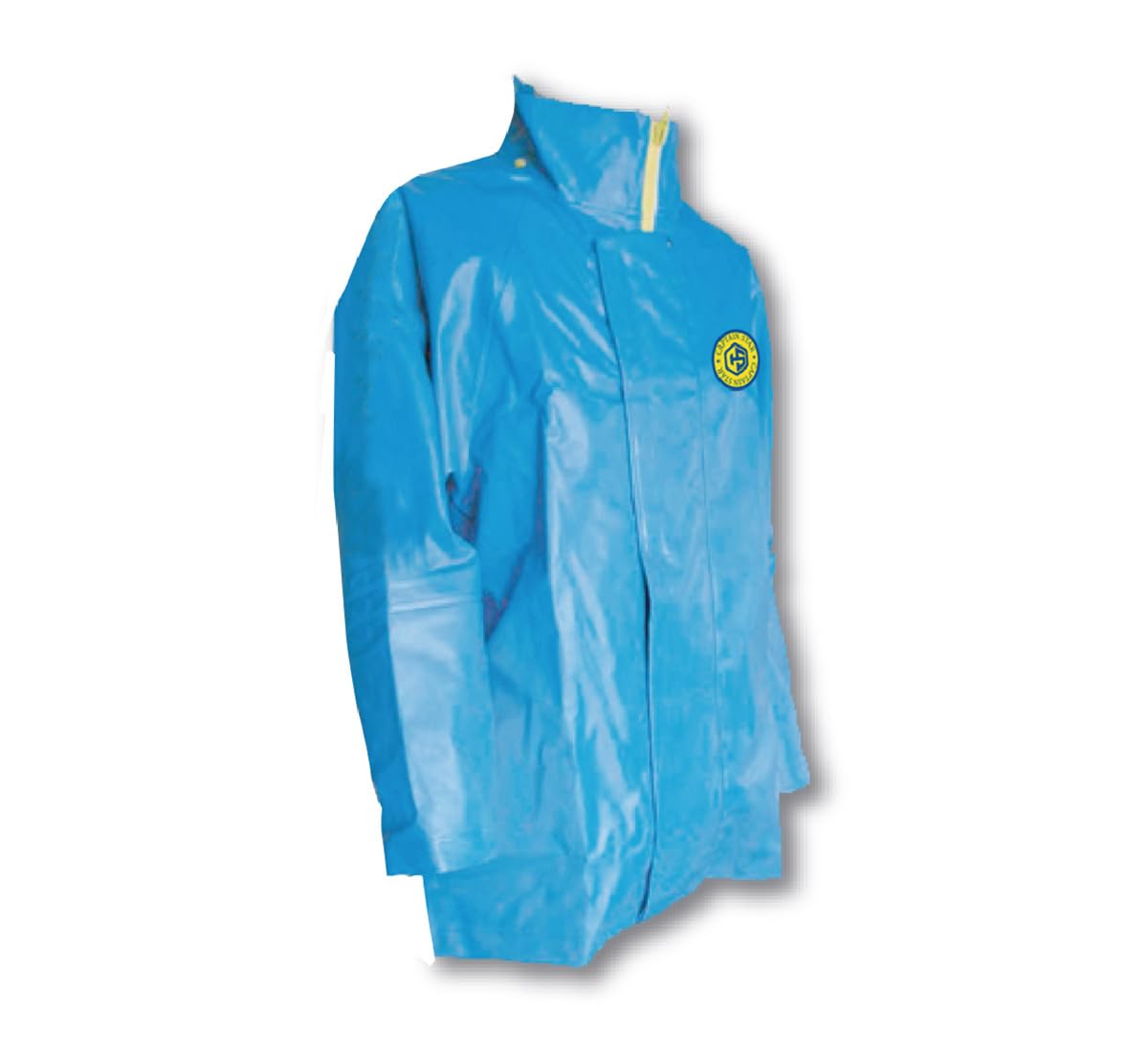 

Tohkemi Captain Star Jacket Marine and Waterproof Marine Rainwear for Fisheries and Commercial Fishing Men s #185 Blue, Cold-Resistant, Oil-Resistant, синій