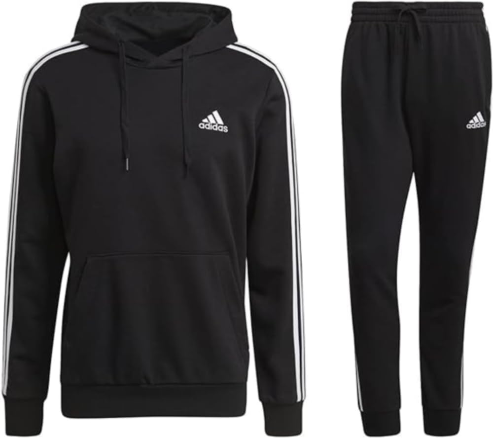 

Худи и брюки Adidas ESSENTIALS Размер Черный Мужской Комплект, JO, 29197,