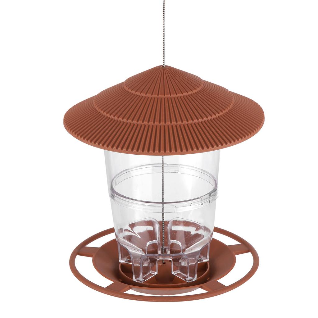 Wild Bird Feeder Hanging Bird House Foldable Bird Feeders with Hanging Rope for Backyard Garden Patio