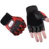 Half Finger Gloves Men's Padded Mesh Cycling Outdoor Gloves Breathable Sweat Absorbing and Non Slip Wear Resistant Autumn and Summer