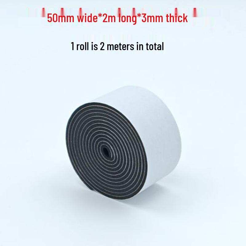 Black Self-Adhesive Fire Retardant Foam Tape