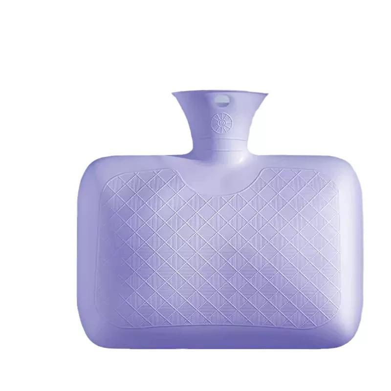 High-End Hand Warmer Hot Water Bottle, Refillable, Thickened, Suitable for Use in Bed, for Warming Feet, Relieving Menstrual Pain, and Hot Compresses