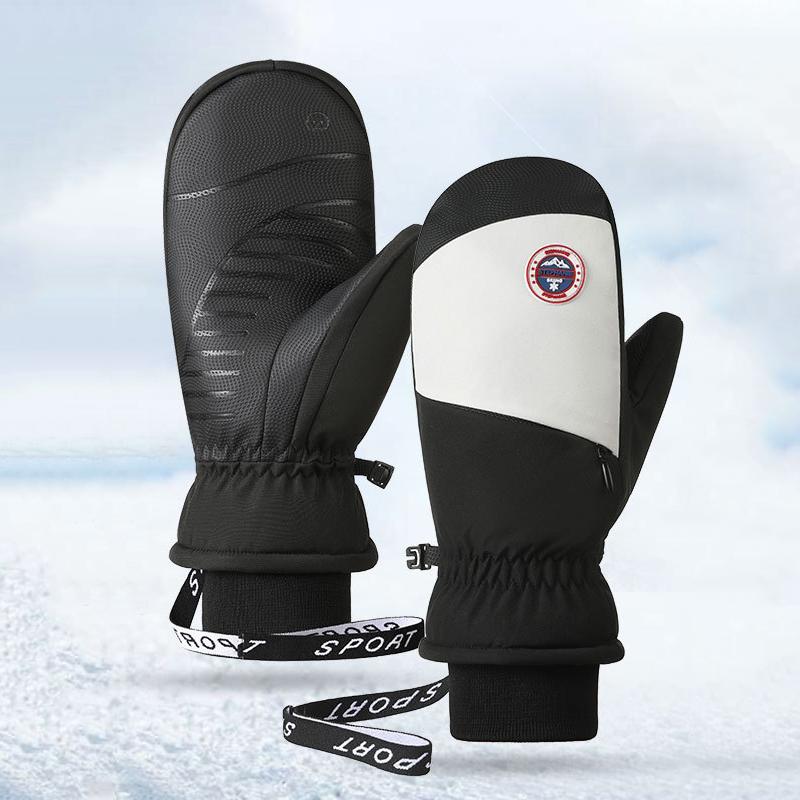 Children's Outdoor Ski Gloves Cycling Gloves Winter Mountaineering Warm Gloves Waterproof