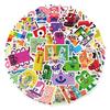 Stickers Numberblocks 50pcs Waterproof Adhesive Reusable Decoration For Cases