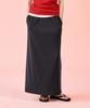 Mangomaenipeullijeu [Routine] York Banding Skirt_Charcoal