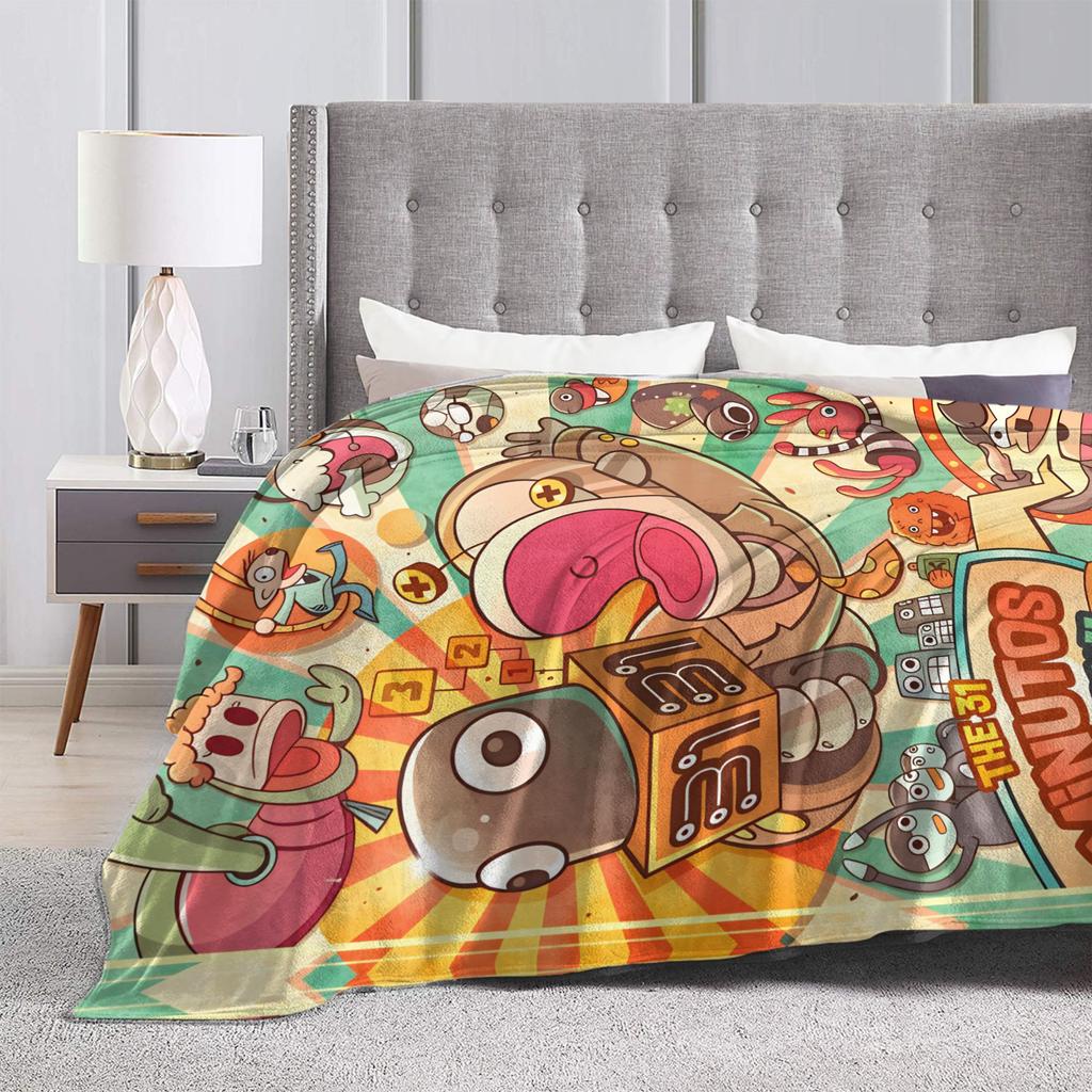 Comedy 31 Minutos Sketches Warm Soft Blankets Decorative Plush Throw Blanket Funny Couch Chair Flannel Bedspread Sofa Bed Cover