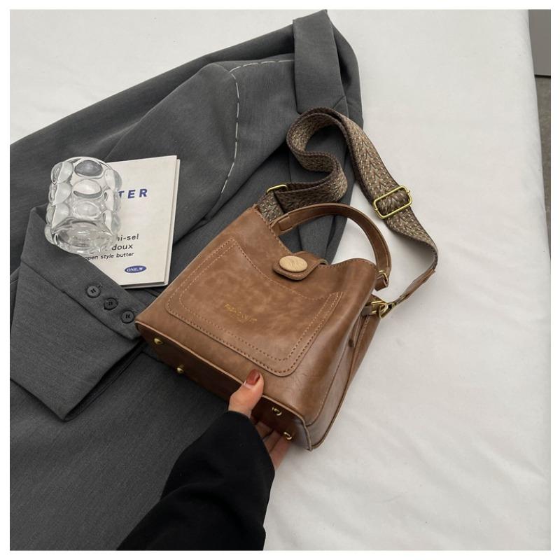 

Ретро и модная женская сумка через плечо, универсальная сумка-ведро