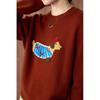 Women's 100% Merino Wool Dog Jacquard Sweater
