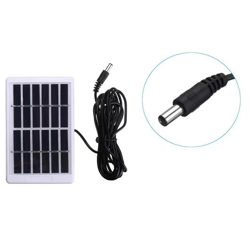 Portable Solar Panel Charger High Efficiency Output Long Usb Cable For Camping Hiking Emergency Use