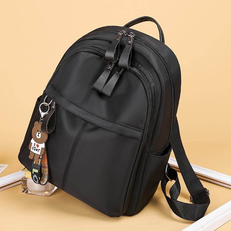 Oxford cloth backpack women's new anti-splash backpack casual fashion shopping travel large capacity schoolbag