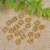 Mini Ultra-small Diy Dolls Buckles Pattern Belt Buttons Tri-glide Buckle Doll Bags Accessories