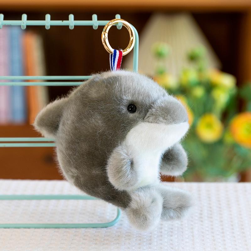 Adorable Penguin & Rabbit Plush Keychain Doll - Girls' Gift & Bag Charm