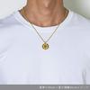 BANDEL TITAN NECKLACE Titanium Necklace Adjustable Power Japan Technology [Genuine] Length, Processing, (Gold)