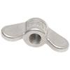 Hand-Tightened 304 Stainless Steel Butterfly Nut (M4-M12)
