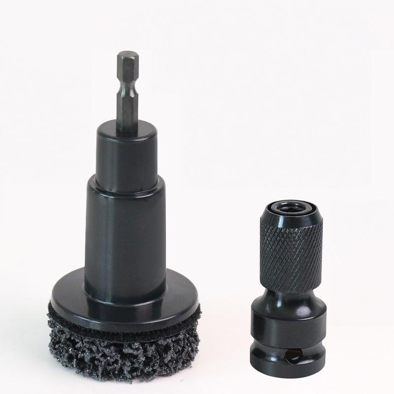 Automotive Wheel Hub Brush and Grinder Kit; Brake Grinding Rust Cleaner