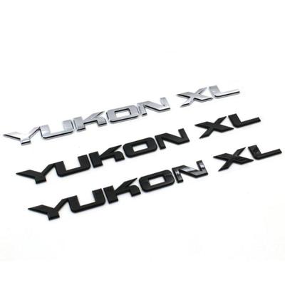 Car Rear Trunk YUKON XL Letters Emblem Badge Logo Stickers for G/M-C Pickup Che/rol/e Modified Accessories