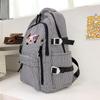 Plaid Schoolbag Women's Large Capacity Backpack Student Backpack