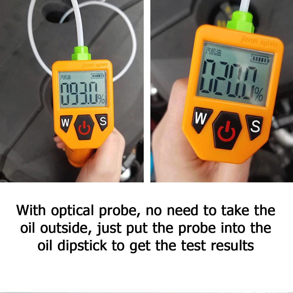 Engine Oil Tester for Auto Check Oil Quality Detector with LED Display Gas Analyzer Car Testing Tools 1