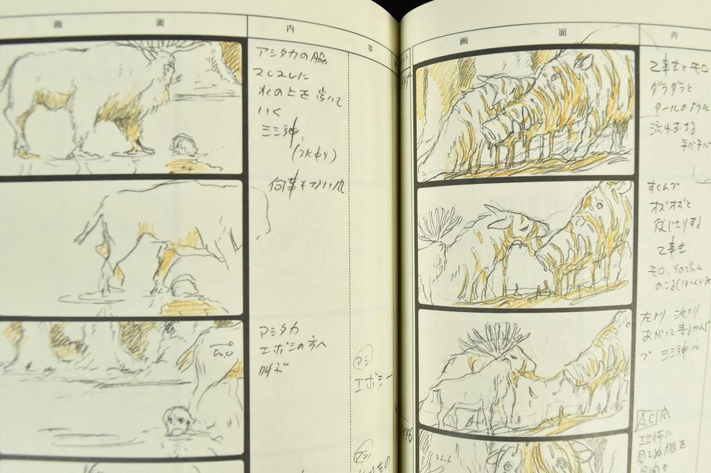 Studio Ghibli Storyboard Collection Princess Mononoke Vol. 11 by Hayao Miyazaki