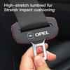 2Pcs Car Seat Safety Belt Buckle Plug Protector For Opel Corsa Astra Insignia Vectra Zafira Meriva Mokka Grandland Vivaro Antara