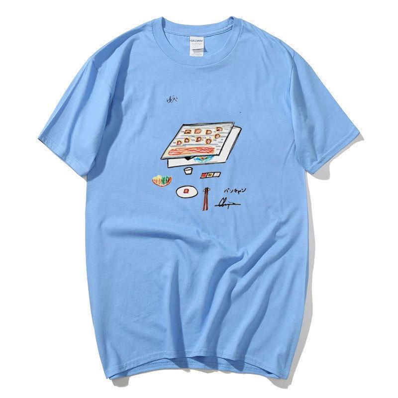 Support Singer Group Graffiti Peripheral Harajuku Printing Fashion Men'S And Women'S T-Shirts Top Short Sleeves