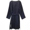 THURIUM Long sleeve Reversible with emotion Wool coat 38 Navy system Women Used