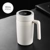 Smart Stainless Steel Insulated Mug with Handle for Tea & Water Separation, Customizable for Men & Women.