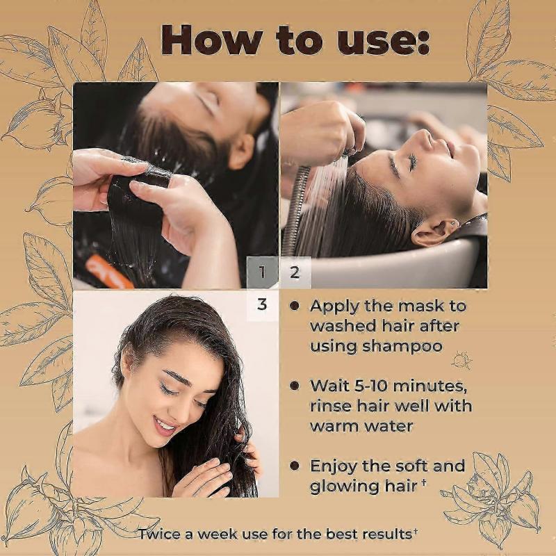 Collagen Hair Treatment Deep Repair Conditioning Argan Oil Collagen Hair Mask Essence for Dry Damaged Hair All Hair Types 16.90 Oz 500ml