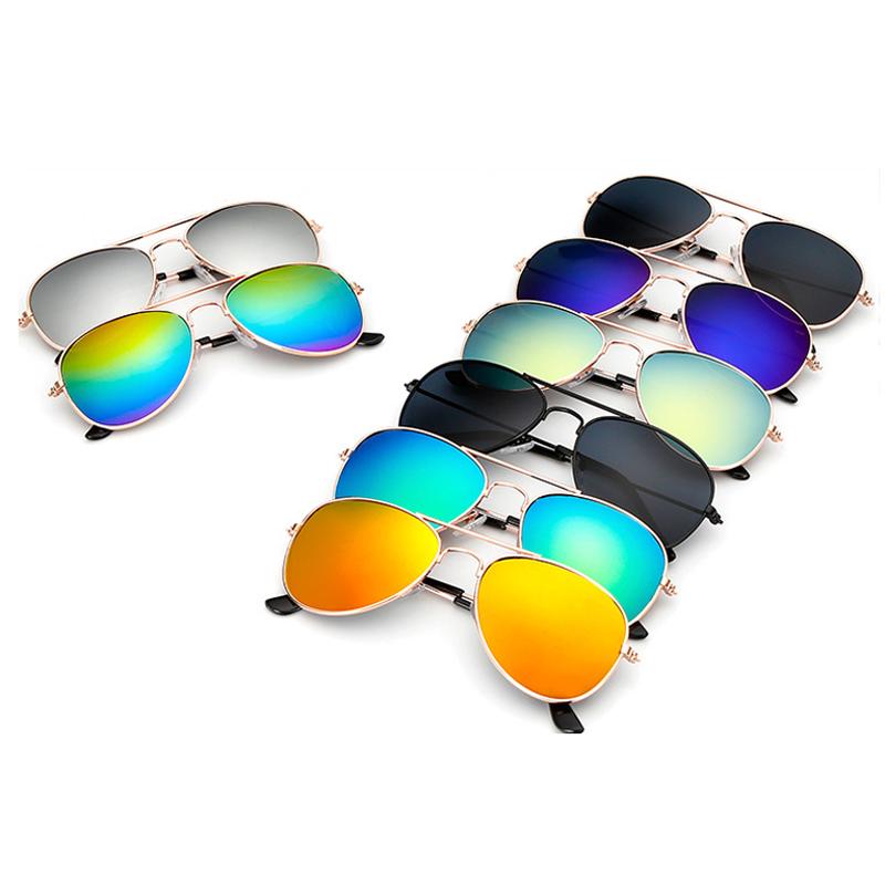 New Kids Sunglasses Fashion Colorful Boys Girls Reflective Sun Glasses Children Baby UV400 Outdoor High Definition Eyewear