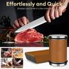 Válcová bruska na nože pro rovné ostří, sada brusky na nože s magnetickým úhlem 15° a 20° pro kuchyňské nože Whetstone