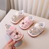 Spring/Autumn Baby Girl Single Shoes 0-1-2 Years Old, Squeaky Shoes That Make Sound, Infant Walking Shoes, Cute Princess Shoes.