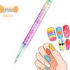 12-Color Fine Tip Acrylic Nail Art Markers Set