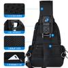 Chest Bag Backpack Large Capacity Casual Fanny Pack Shoulder Bag Sports Messenger Bag Men'S Bag