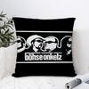 B-Bohse O-Onkelz Rock Pillow Case Sofa Decorative Home Double-sided Printing Short Plush Cushion Cover Throw Pillow Cover Gifts