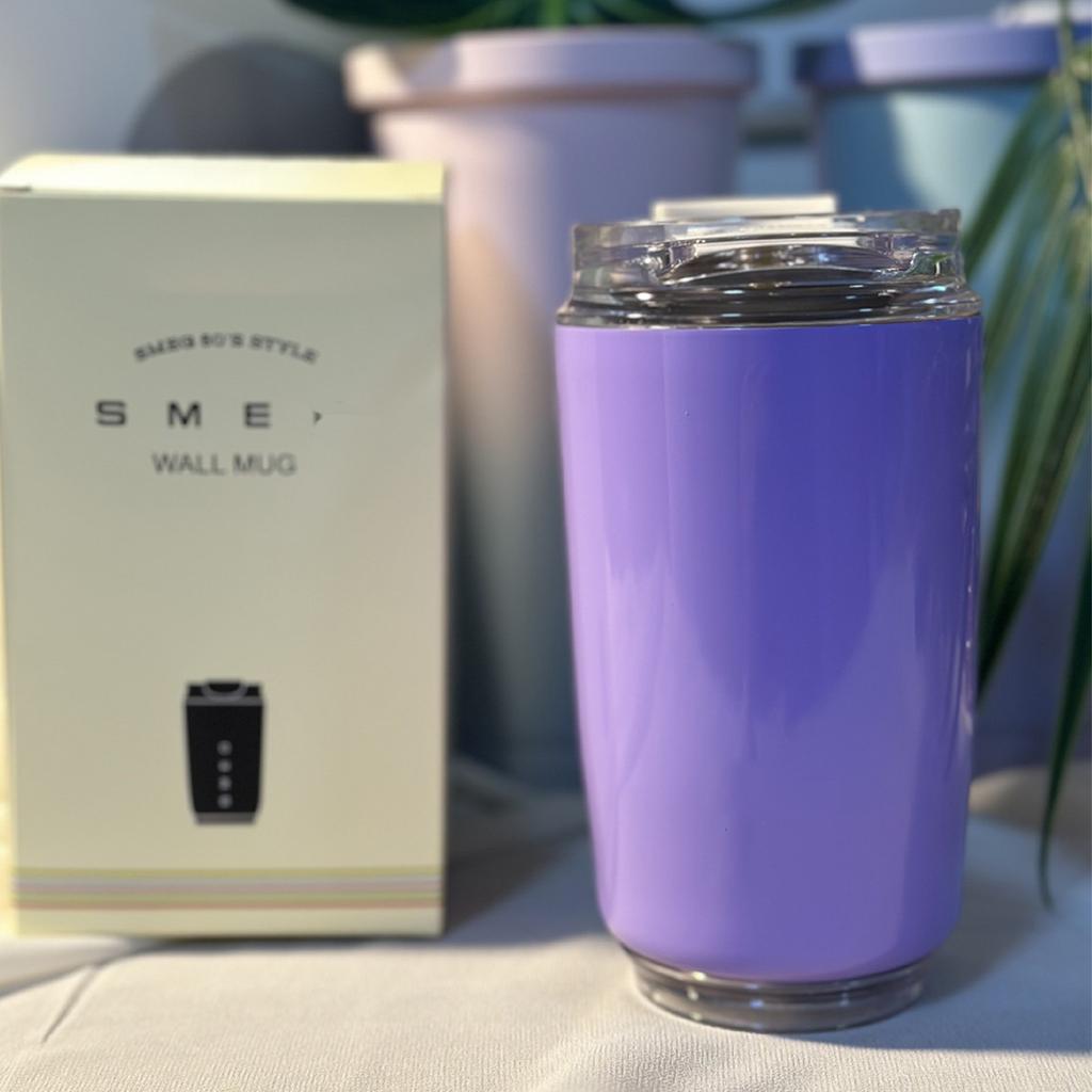 1PCS Tumbler Cup Milky Coffee Mug Car Insulated Water Bottle Travel Stainless Steel Vacuum Flasks Drinking Kettle