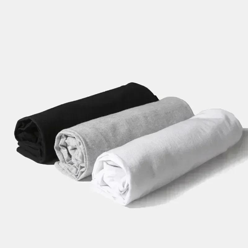 Men's Vintage T-Shirt Summer Sports Fitness Cotton Crew Neck Short Sleeve Joggers Gym Tee Running Training Oversized T-Shirts