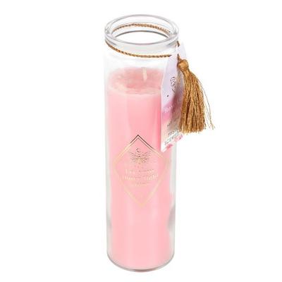 Mystic Rose Quartz Tube Candle