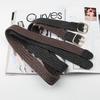 Circle Buckle Square Buckle Women'S Wax Rope Woven Belt Sweater Shirt Accessories