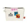 Sesame Street Boat-Shaped Pouch, Elmo & Cookie Monster, SS-FU-EC, H13.5 X W21 X D5cm