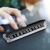 Luminous Car Temporary Parking Card Auto Parking Stickers Accessory Phone Number Stop Sign Card Plate SUV Truck-Ornament