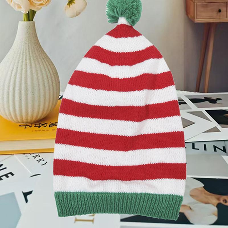 Elegant Little Bear Hat For Women Girls Thickening Casual Pullover Hat Embroidered Bear Coldproof Ear Protection Hat Gifts