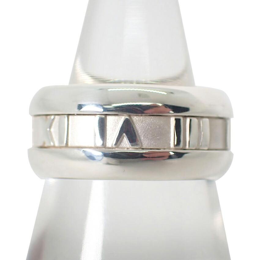 

[Used] TIFFANY/Tiffany 925 Atlas Wide Ring/No. 14/g419-72