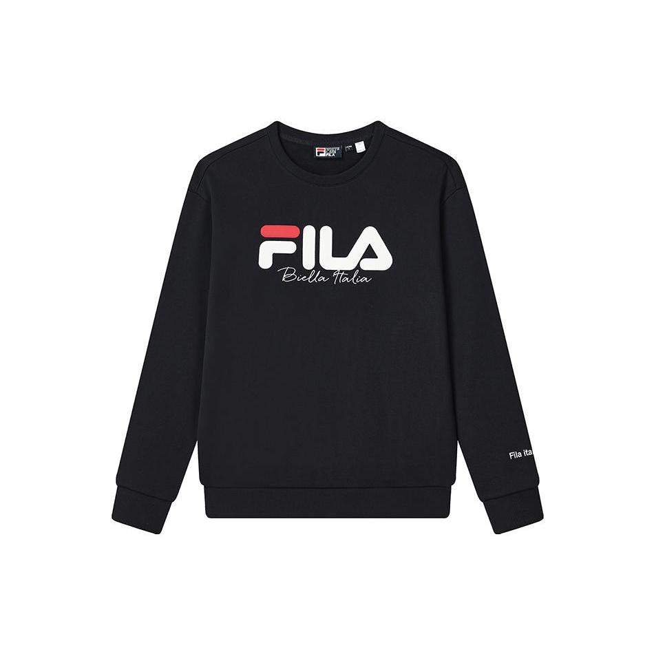 FILA Sweatshirts Unisex Legend Blue Crew Neck Thickened Regular F51U249299F-NV 165/88A/S