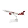 Airplane Kit Metal 320 Air Asian White 16CM A320 Diecast Aircraft Model Plane Toys (with Stand) Aviation Display Gifts