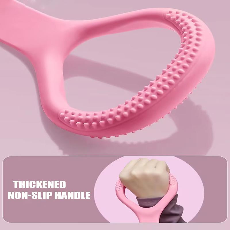 8-Shaped Stretcher For Home Fitness, Back Shaping,elastic Band With Open Shoulder and Back Stretching Band for Shoulder Exercise